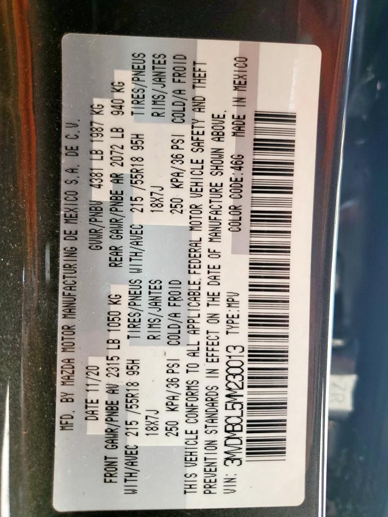 2021 MAZDA CX-30 PREF 3MVDMBCL5MM230013