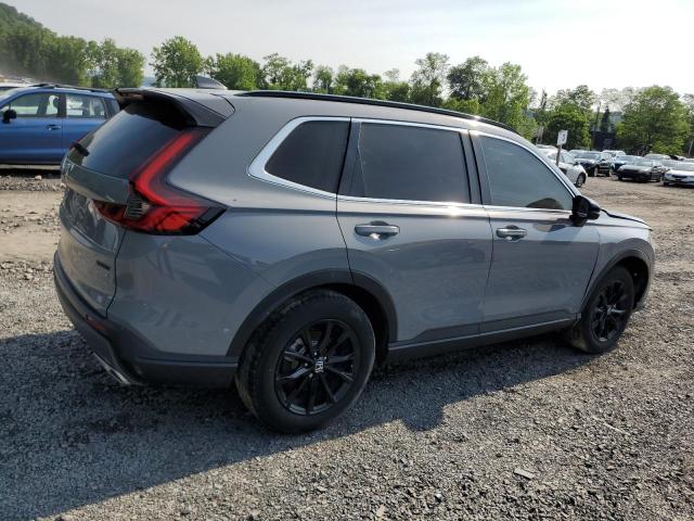 HONDA CR-V SPORT 2024 gray  hybrid engine 5J6RS6H57RL030476 photo #4
