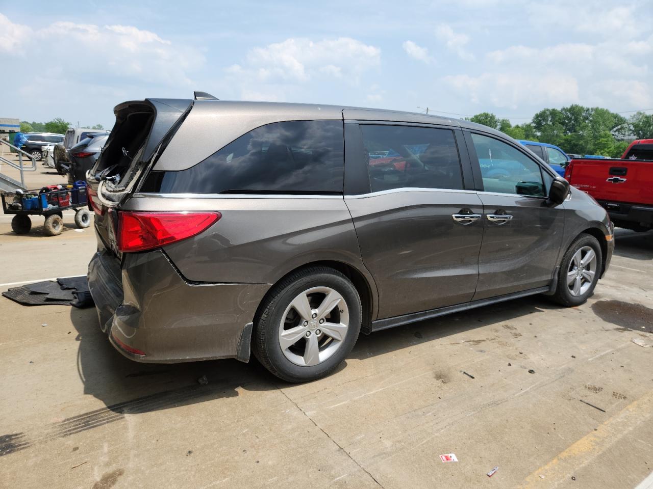 Lot #3182557863 2019 HONDA ODYSSEY EX