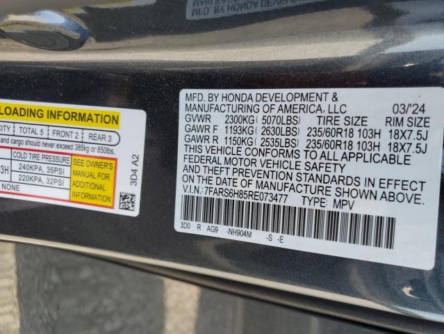 2024 HONDA CR-V SPORT - 7FARS6H85RE073477