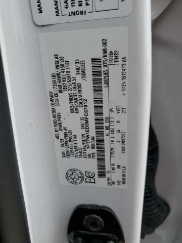 2021 FORD F150 SUPER - 1FTFW1ED9MFC67912
