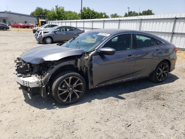 Vin: 2hgfc2f82lh581531, lot: 59607545, honda civic sport 2020 img_1