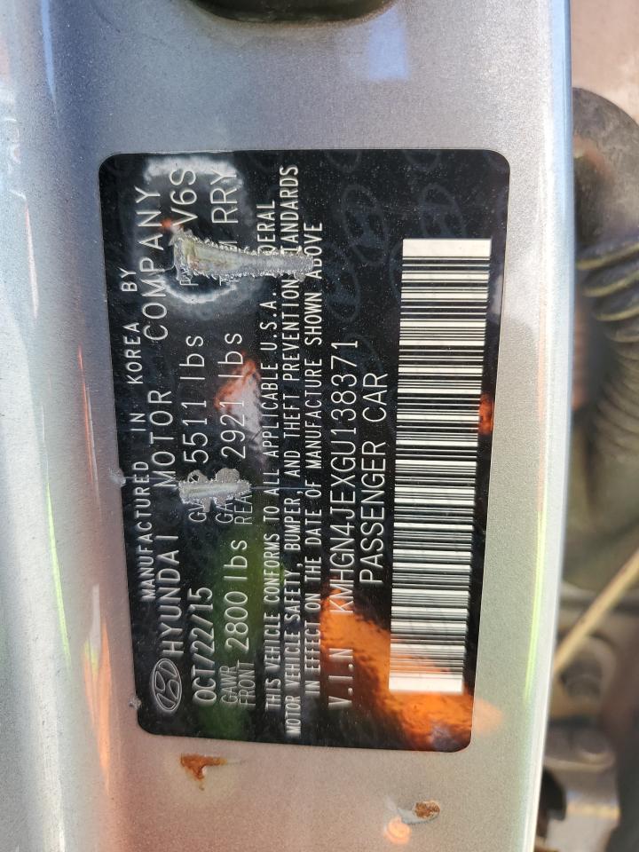 HYUNDAI GENESIS 3.8L