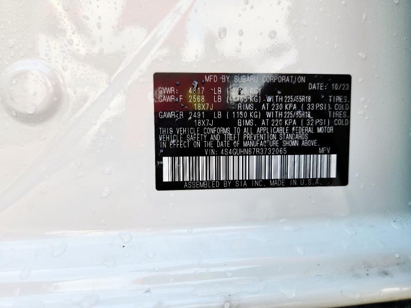 2024 SUBARU CROSSTREK - 4S4GUHN67R3732065