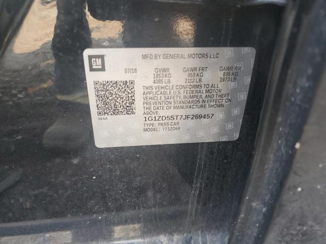 2018 CHEVROLET MALIBU LT - 1G1ZD5ST7JF269457