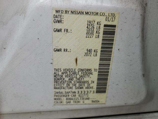 2017 NISSAN ALTIMA 2.5 - 1N4AL3AP7HN333373