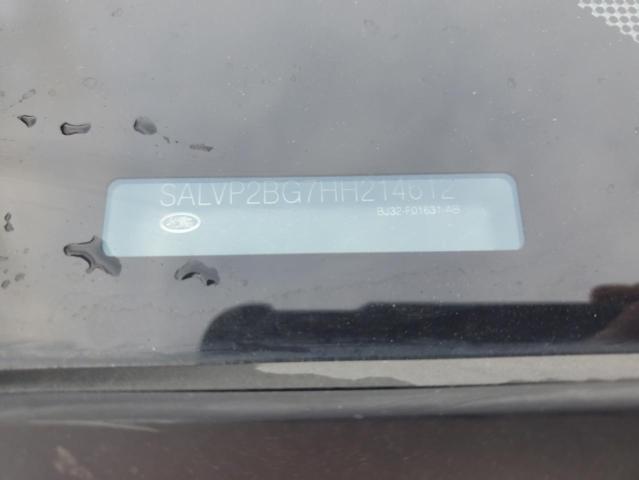 2017 LAND ROVER RANGE ROVE SALVP2BG7HH214612