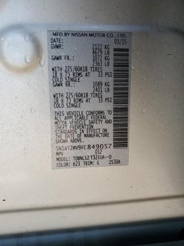 2015 NISSAN ROGUE S - 5N1AT2MV9FC849057