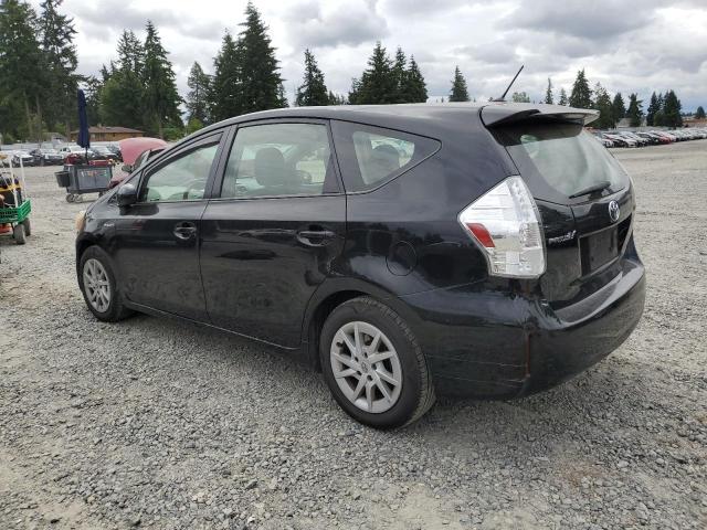 TOYOTA PRIUS V 2013 black  hybrid engine JTDZN3EU0D3239672 photo #3