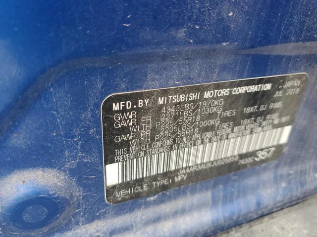 2018 MITSUBISHI OUTLANDER JA4AR3AUXJU025859
