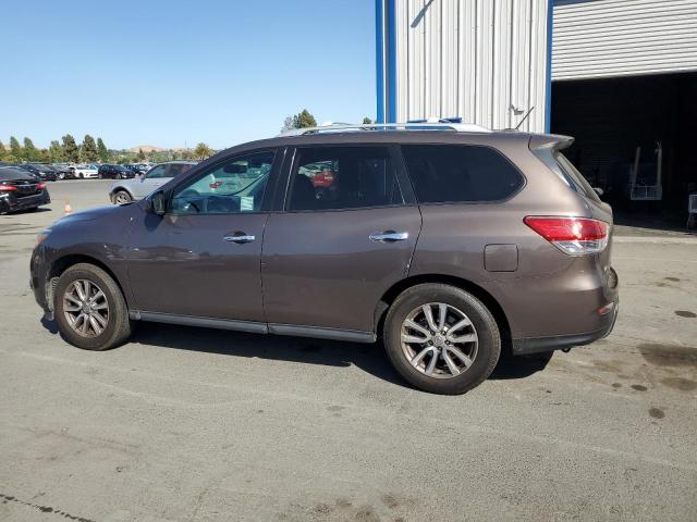 NISSAN PATHFINDER 2015 gray  gas 5N1AR2MN5FC640834 photo #3