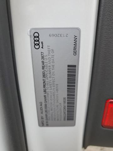 2019 AUDI A6 PREMIUM WAUL2AF22KN116535