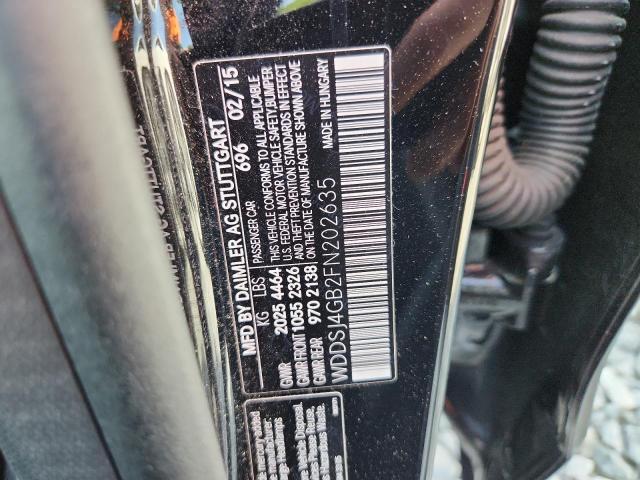 2015 MERCEDES-BENZ CLA 250 4MATIC WDDSJ4GB2FN202635