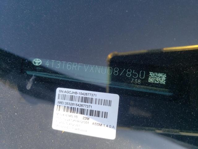 2022 TOYOTA RAV4 SE - 4T3T6RFVXNU087850