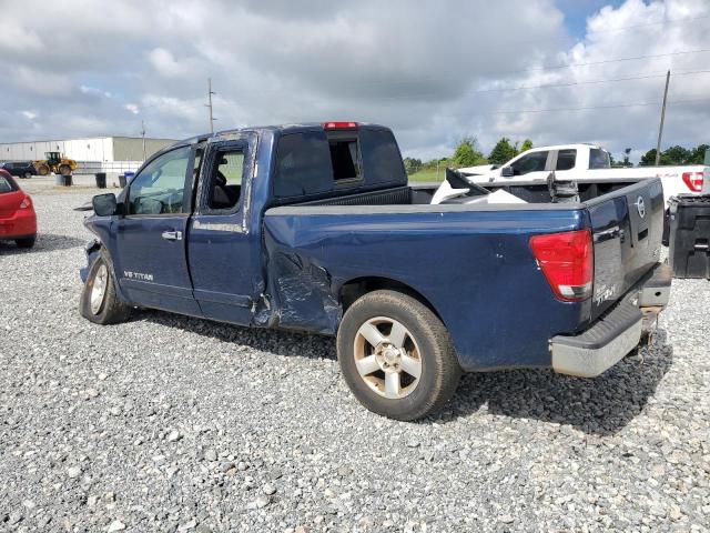 NISSAN TITAN XE 2007 blue  flexible fuel 1N6BA06A87N246665 photo #3