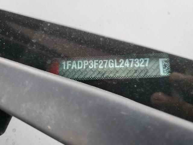 2016 FORD FOCUS SE - 1FADP3F27GL247327