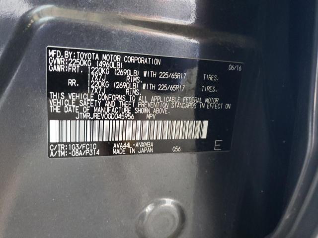2016 TOYOTA RAV4 HV XL - JTMRJREV0GD045956