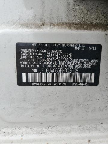 2015 SUBARU IMPREZA PR JF1GJAC65FH003008