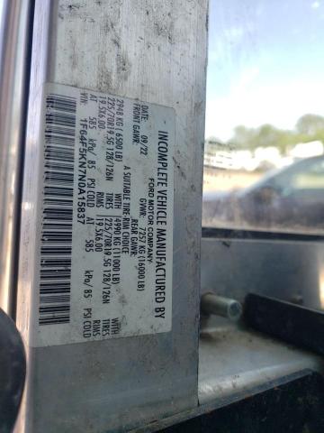 2022 FORD F59 #3292330272