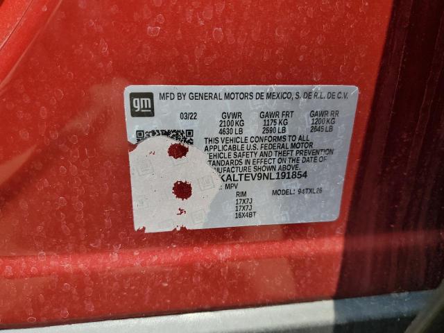 2022 GMC TERRAIN SL - 3GKALTEV9NL191854