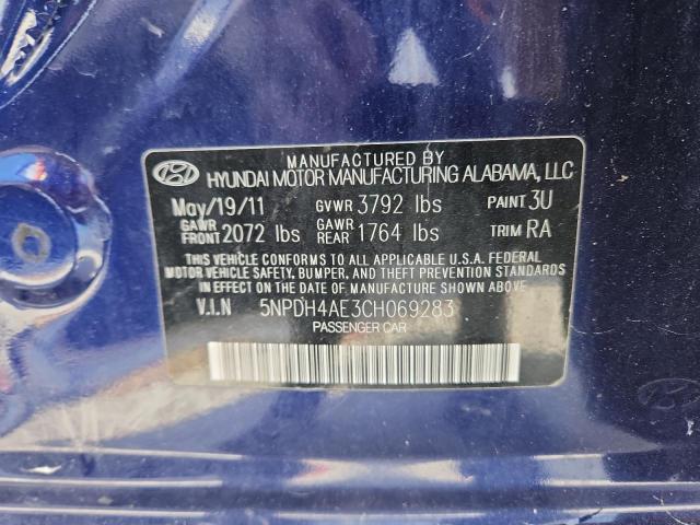 2012 HYUNDAI ELANTRA GL - 5NPDH4AE3CH069283
