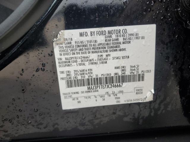 2018 FORD ECOSPORT S MAJ3P1TE7JC246667