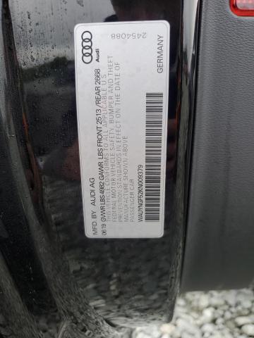 2019 AUDI A5 PREMIUM WAUYNGF52KN009379