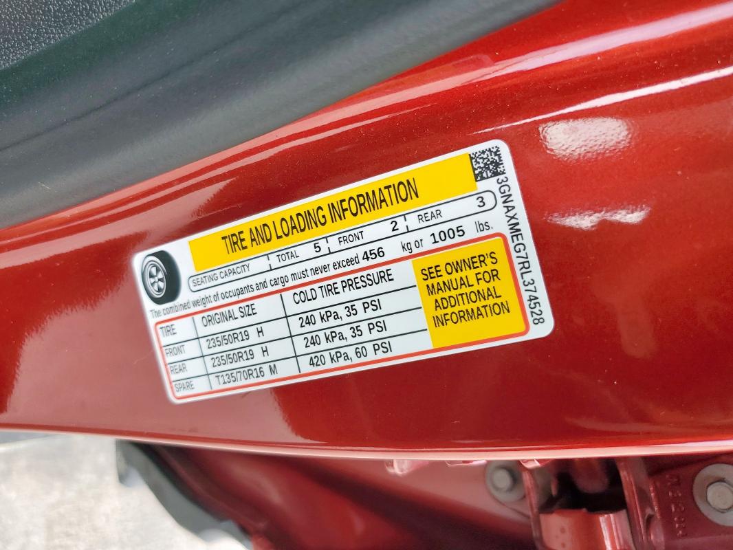 2024 CHEVROLET EQUINOX RS 3GNAXMEG7RL374528