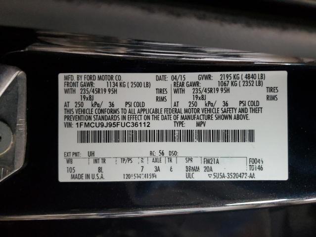 2015 FORD ESCAPE TIT 1FMCU9J95FUC36112