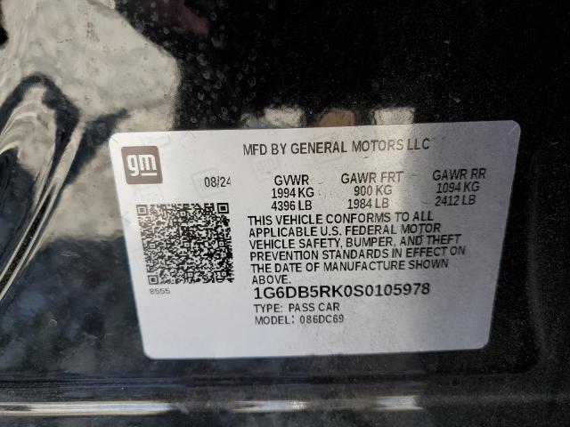 2025 CADILLAC CT4 PREMIU 1G6DB5RK0S0105978