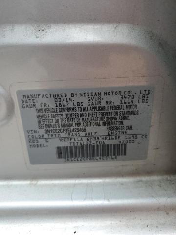 2014 NISSAN VERSA NOTE #3271592345