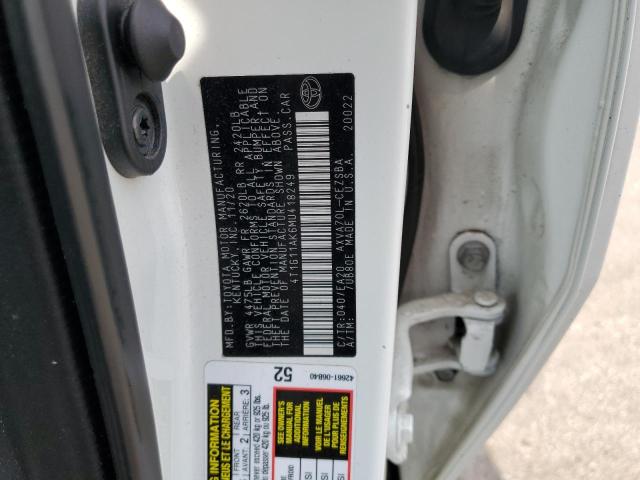 2021 TOYOTA CAMRY SE - 4T1G11AK6MU418249