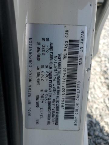 2015 MAZDA 6 SPORT JM1GJ1U62F1164434