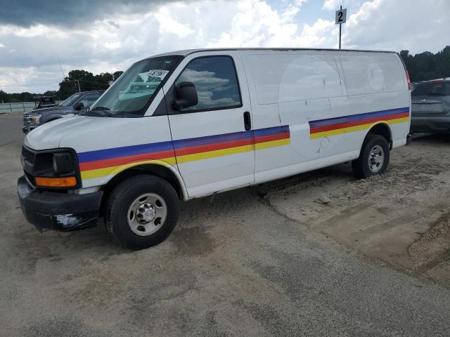CHEVROLET EXPRESS G3 2014 white extended flexible fuel 1GCZGUCA4E1104698 photo #1