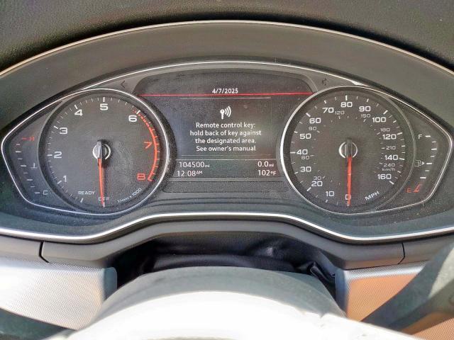 2018 AUDI A4 PREMIUM WAULMAF4XJA043741