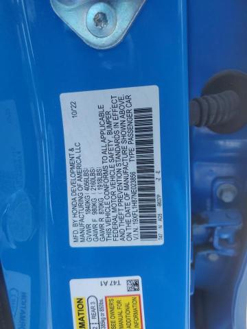 2022 HONDA CIVIC SPOR 19XFL1H87NE023856