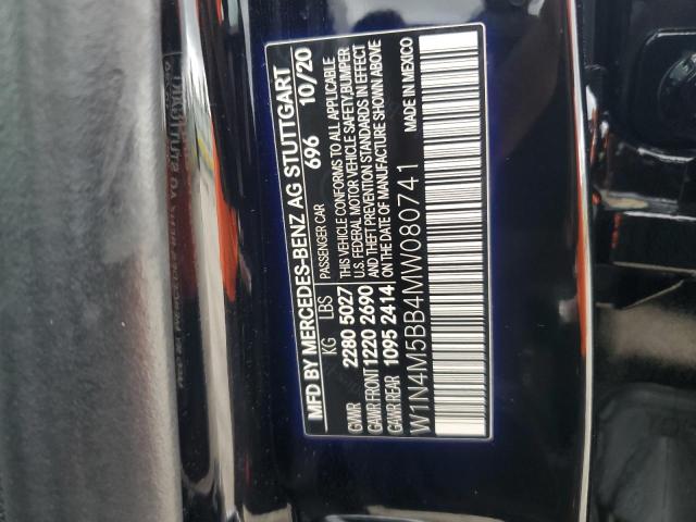 2021 MERCEDES-BENZ GLB AMG 35 W1N4M5BB4MW080741