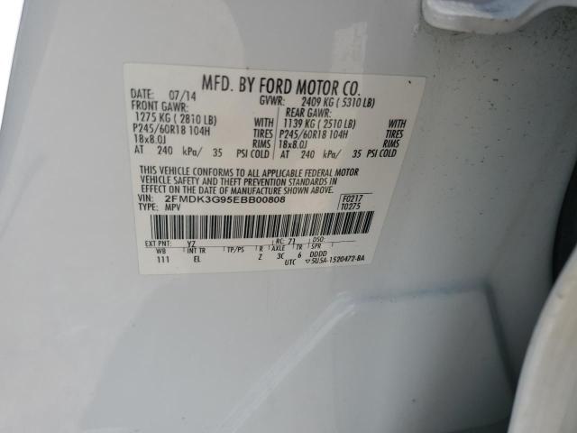 2014 FORD EDGE SE - 2FMDK3G95EBB00808
