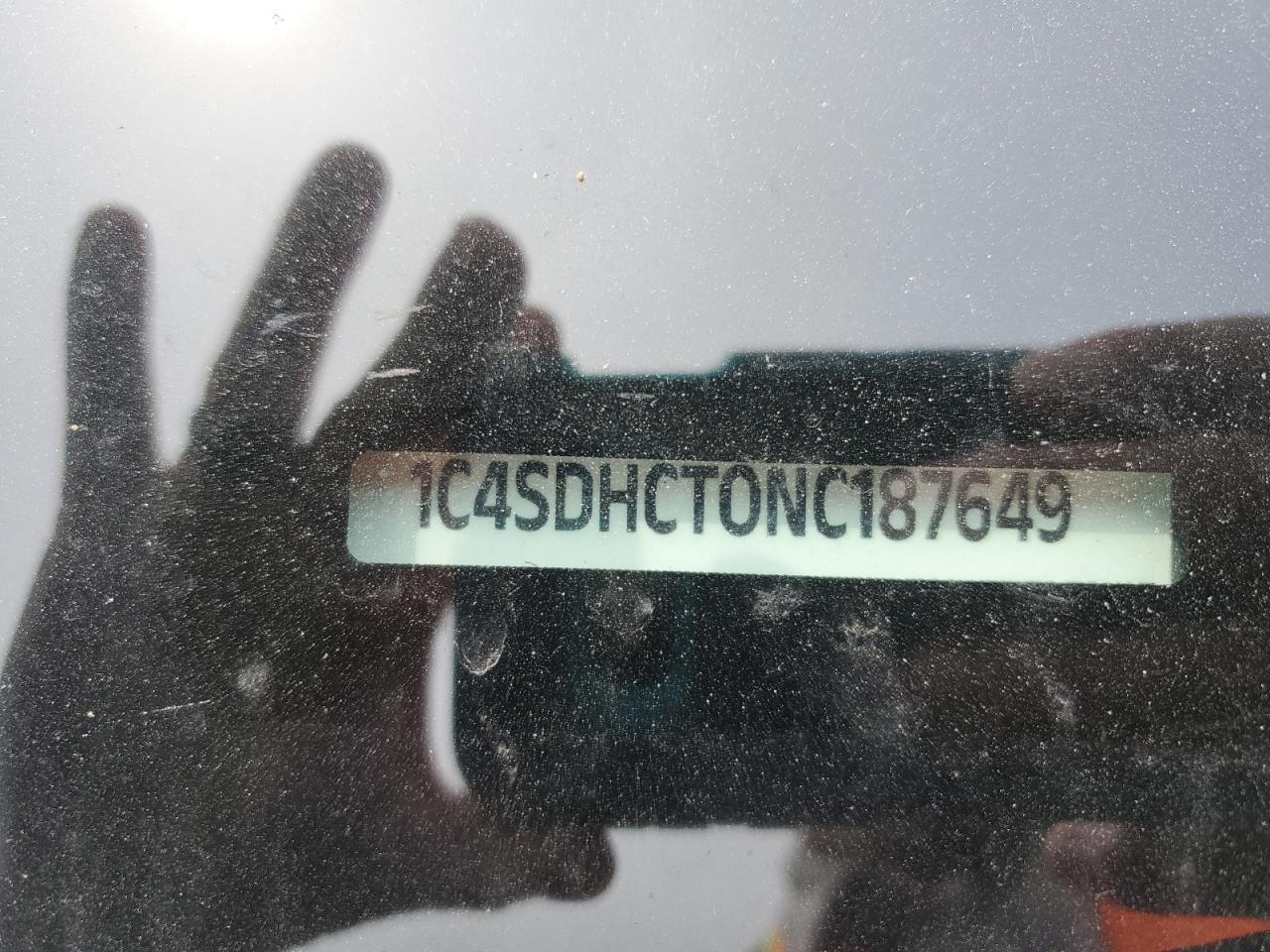 Lot #3302718002 2021 DODGE DURANGO R/