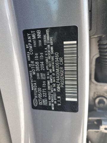 2021 HYUNDAI ELANTRA LI KMHLP4AG6MU069460
