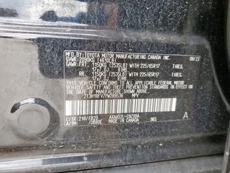 2023 TOYOTA RAV4 LE - 2T3H1RFV7PW289536