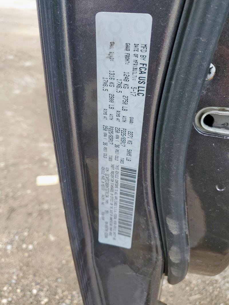 2017 DODGE JOURNEY SE 3C4PDCAB0HT670134