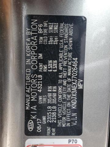 2018 KIA SOUL EV + KNDJX3AEXJ7026464