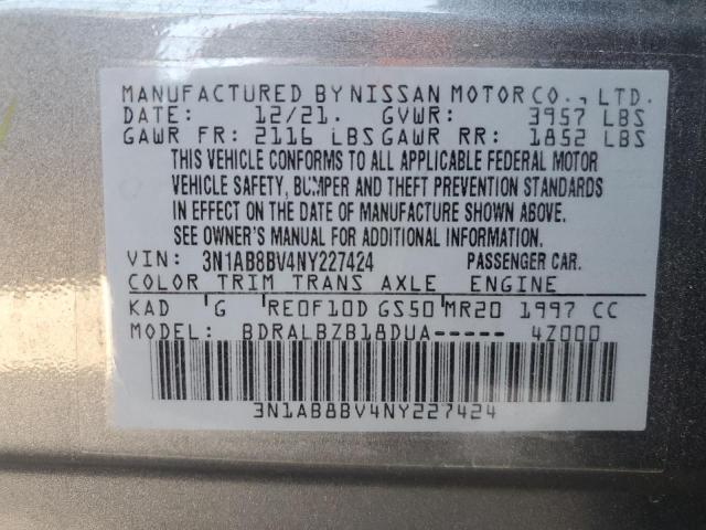 2022 NISSAN SENTRA S 3N1AB8BV4NY227424