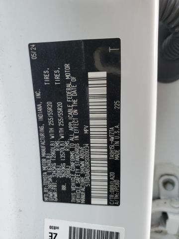 2024 TOYOTA GRAND HIGH - 5TDADAB50RS009234