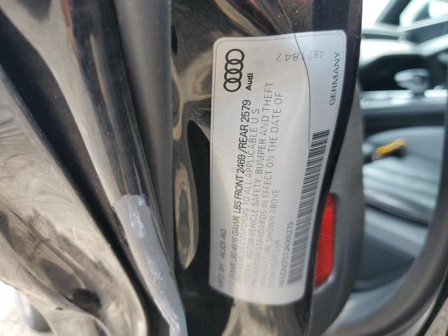 2018 AUDI A5 PREMIUM WAUDNCF57JA065279