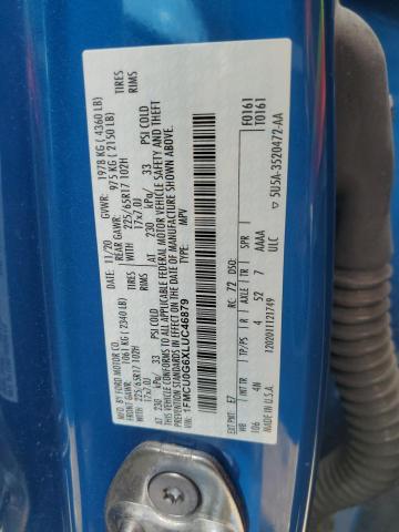 2020 FORD ESCAPE SE - 1FMCU0G6XLUC46879