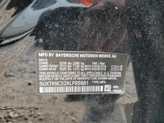 2019 BMW X3 XDRIVE3 - 5UXTR9C52KLP95681