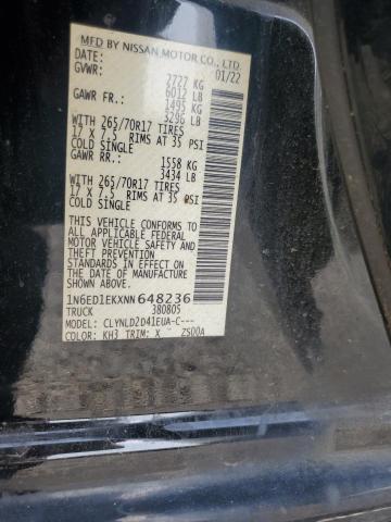 2022 NISSAN FRONTIER S - 1N6ED1EKXNN648236