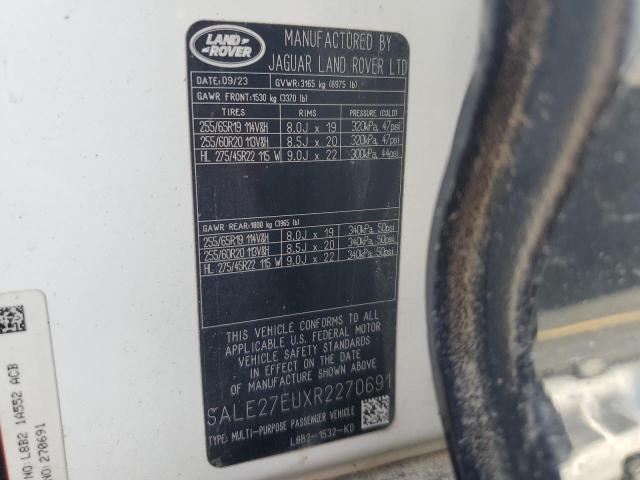 2024 LAND ROVER DEFENDER 1 SALE27EUXR2270691